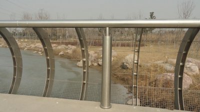 河道橋梁304不銹鋼護(hù)欄